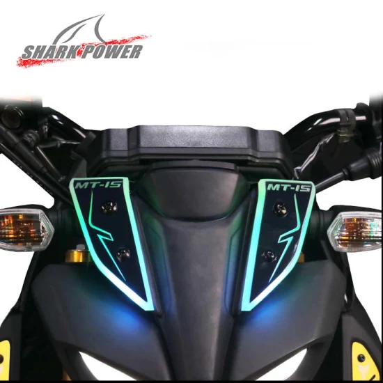 오토바이 액세서리 바디 부품 장식 유니버설 맞는 유연한 LED 스트립 방수 빛 야마하 Mt15